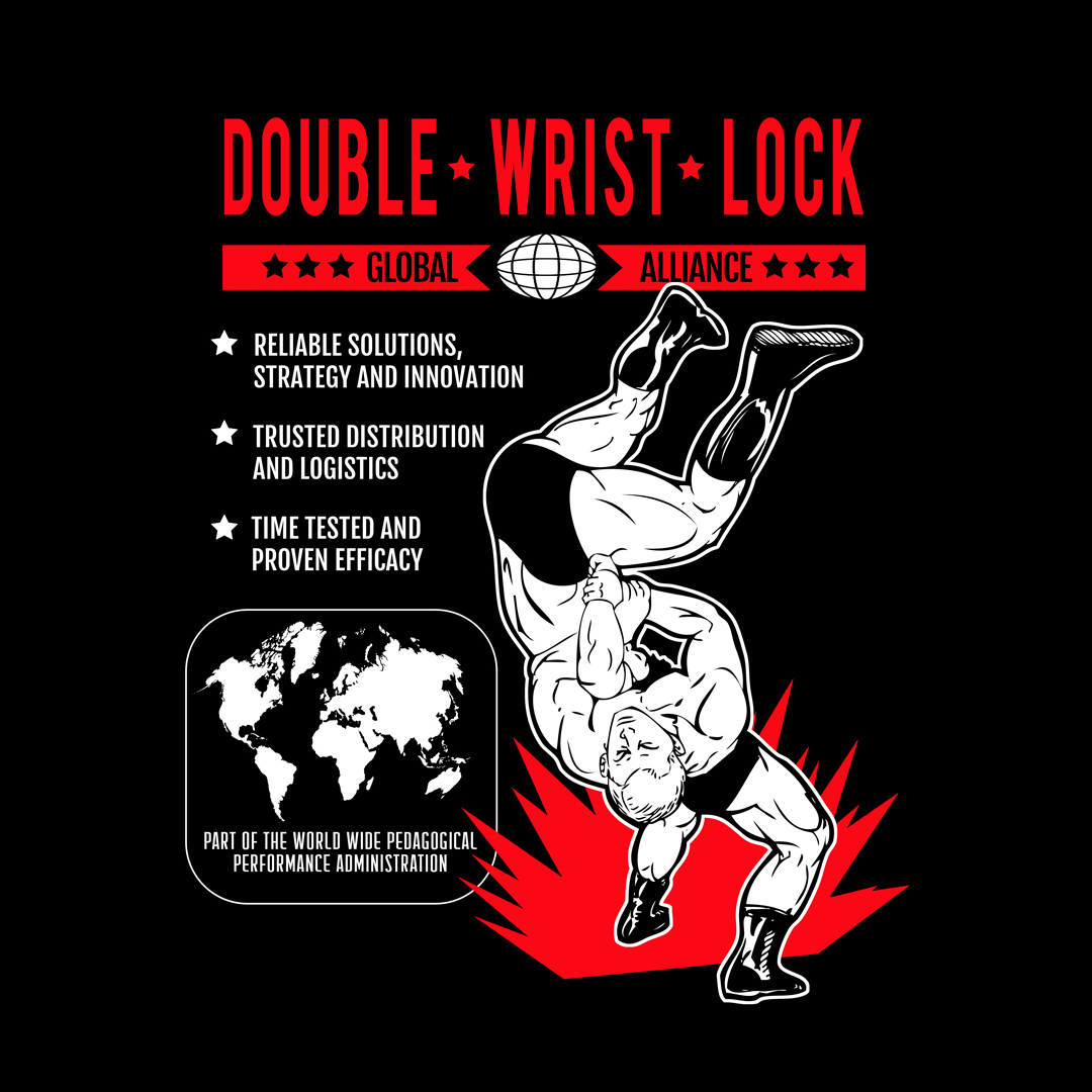 DOUBLE WRIST LOCK GLOBAL ALLIANCE SHIRT DOUBLE WRIST LOCK GLOBAL ALLIANCE SHIRT